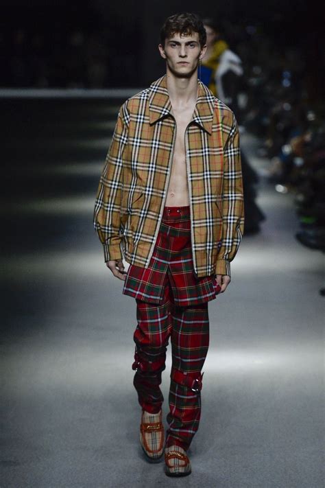 burberry male models 2018|burberry flannel men's.